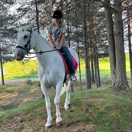 Stuga Vid Hedenaesets Stencafe Bagian luar foto